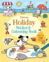 Holiday Sticker and Colouring Book