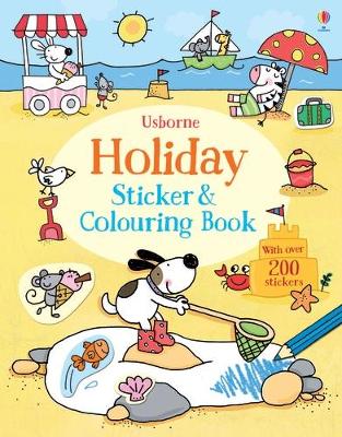 Holiday Sticker and Colouring Book
