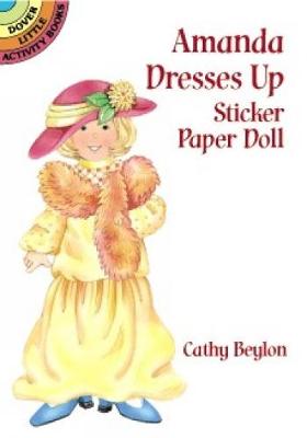 Amanda Dresses Up Sticker Paper Doll