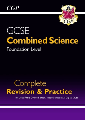 GCSE Combined Science Foundation Complete Revision & Practice w/ Online Ed, Videos & Quizzes: for the 2025 and 2026 exams
