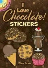 I Love Chocolate! Stickers