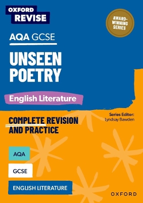 Oxford Revise: AQA GCSE English Literature: Unseen Poetry: For the 2026 Exams