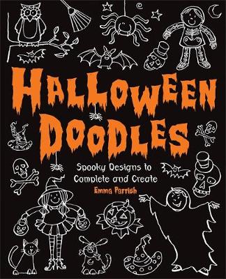Halloween Doodles: Spooky Designs to Complete and Create