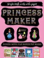 Simple craft work with paper (Princess Maker - Cut and Paste): This book comes with a collection of downloadable PDF books that will help your child make an excellent start to his/her education. Books are designed to improve hand-eye coordination, develo