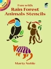 Fun with Rain Forest Animals Stenci