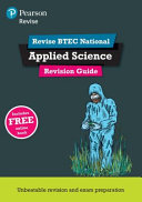 Revise BTEC National Applied Science Revision Guide (Second edition): Second edition