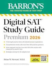 Digital SAT Study Guide Premium, 2026: 4 Practice Tests + Comprehensive Review + Online Practice