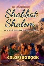 Shabbat Shalom Coloring Book: A Jewish Celebration of Rest, Repair and Wonder