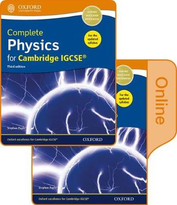 Complete Physics for Cambridge IGCSE (R) Print and Online Student Book Pack: Third Edition