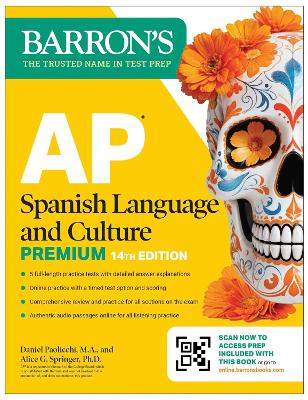 AP Spanish Language and Culture Premium, Fourteenth Edition: Prep Book with 5 Practice Tests + Comprehensive Review + Online Practice (2026)