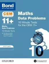 Bond 11+: CEM Maths Data 10 Minute Tests: Ready for the 2025 Cambridge Select Insight exam: 10-11 Years