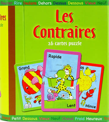 Les Contraires: 26 Cartes Puzzle
