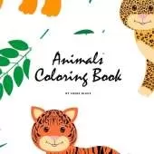 Animals Coloring Book for Children (8.5x8.5 Coloring Book / Activity Book)