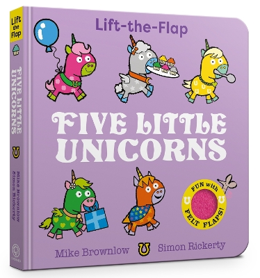 Five Little Unicorns: Lift-the-Flap