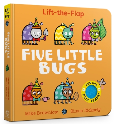 Five Little Bugs: Lift-the-Flap