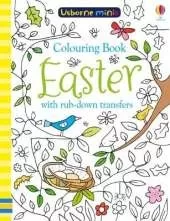 Colouring Book Easter with Rub Downs
