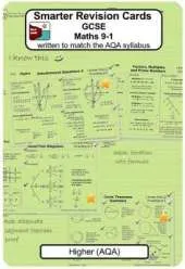 Smarter Revision Cards - GCSE Maths 9-1 Higher (AQA): Written to match the AQA Higher syllabus
