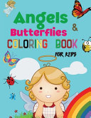 Angels & Butterflies Coloring Book For Kids