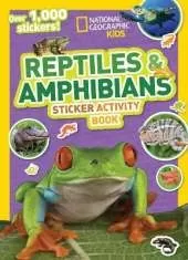 National Geographic Kids Reptiles and Amphibians Sticker Activity Book