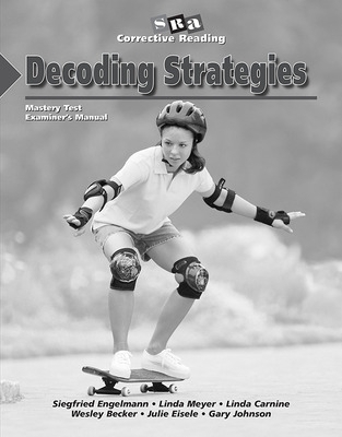 Corrective Reading Decoding Level B1, Mastery Test Package