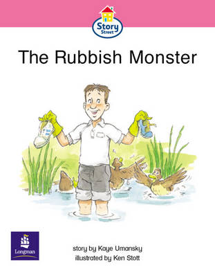 Story Street Emergent Stage Step 6: The Rubbish Monster Large Book Format