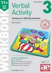11+ Verbal Activity Year 3/4 Workbook 3: Technique for CEM Style Questions