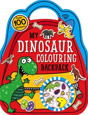 My Dinosaur Colouring Backpack: Colouring and Sticker Books