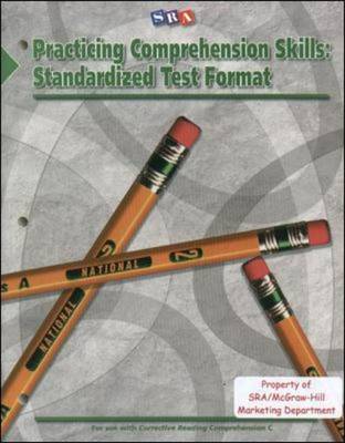 Corrective Reading: Practicing Comprehension Skills Level C, Standardized Test Format Blackline Masters