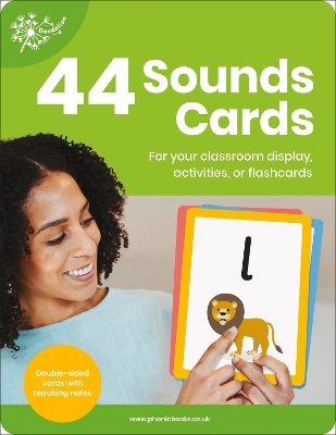 Phonic Books Dandelion 44 Sounds Cards: For Your Classroom Display, Activities, or Flashcards