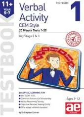 11+ Verbal Activity Year 5-7 CEM Style Testbook 1: 20 Minute Tests 1-20