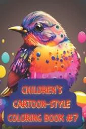 Children's cartoon-style coloring book #7