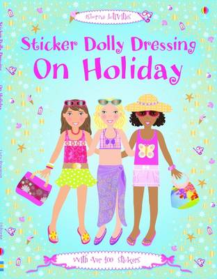 Sticker Dolly Dressing On Holiday