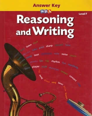 Reasoning and Writing Level F, Additional Answer Key