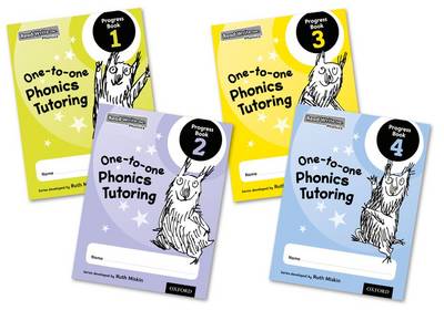Read Write Inc. Phonics: One-to-one Phonics Tutoring Progress Book Mixed Pack of 4