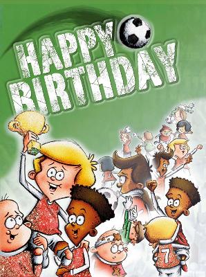 Soccer - Happy Birthday Card-Book: 6 Card-Book Pack