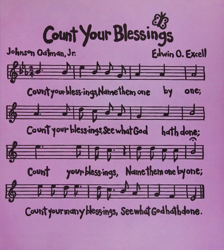 Count Your Blessings