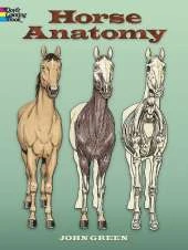 Horse Anatomy Coloring Book