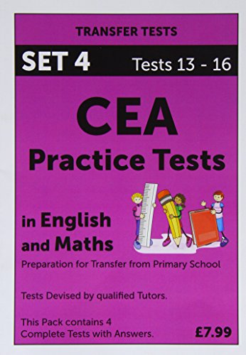 CEA Practice Tests in English and Maths