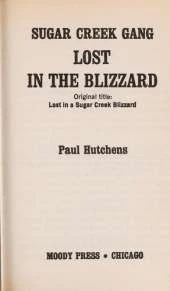 Lost in the Blizzard