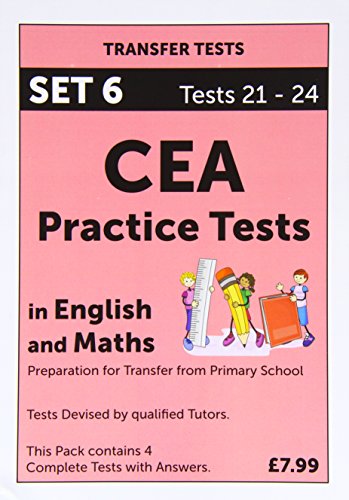 CEA Practice Tests in English and Maths