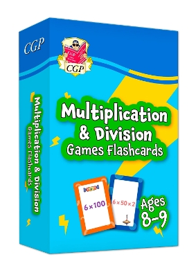 Multiplication & Division Games Flashcards for Ages 8-9 (Year 4)