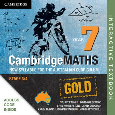 Cambridge Mathematics GOLD NSW Syllabus for the Australian Curriculum Year 7 Digital (Card)