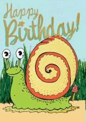 Creepy Crawlies - Happy Birthday Card-Book: 6 Card-Book Pack