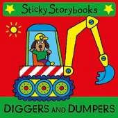Sticky storybooks: Diggers and Dumpers