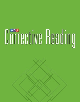 Corrective Reading Decoding Level C, Teacher Materials