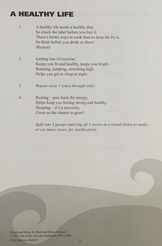Songs for Every Happy, Healthy School