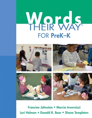 Words Their Way for PreK-K -- PDToolKit