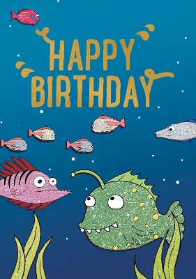 Under the Sea - Happy Birthday Card-Book: 6 Card-Book Pack