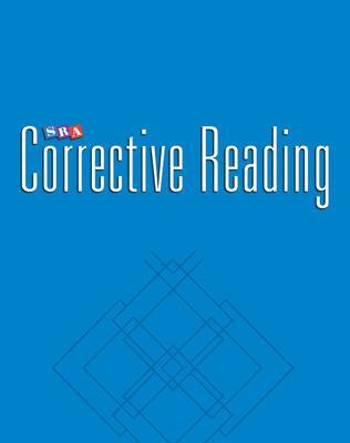 Corrective Reading Comprehension Level A, Teacher Materials