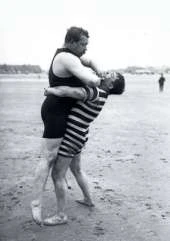 Carnet Blanc, Lutteurs, Deauville, 1913